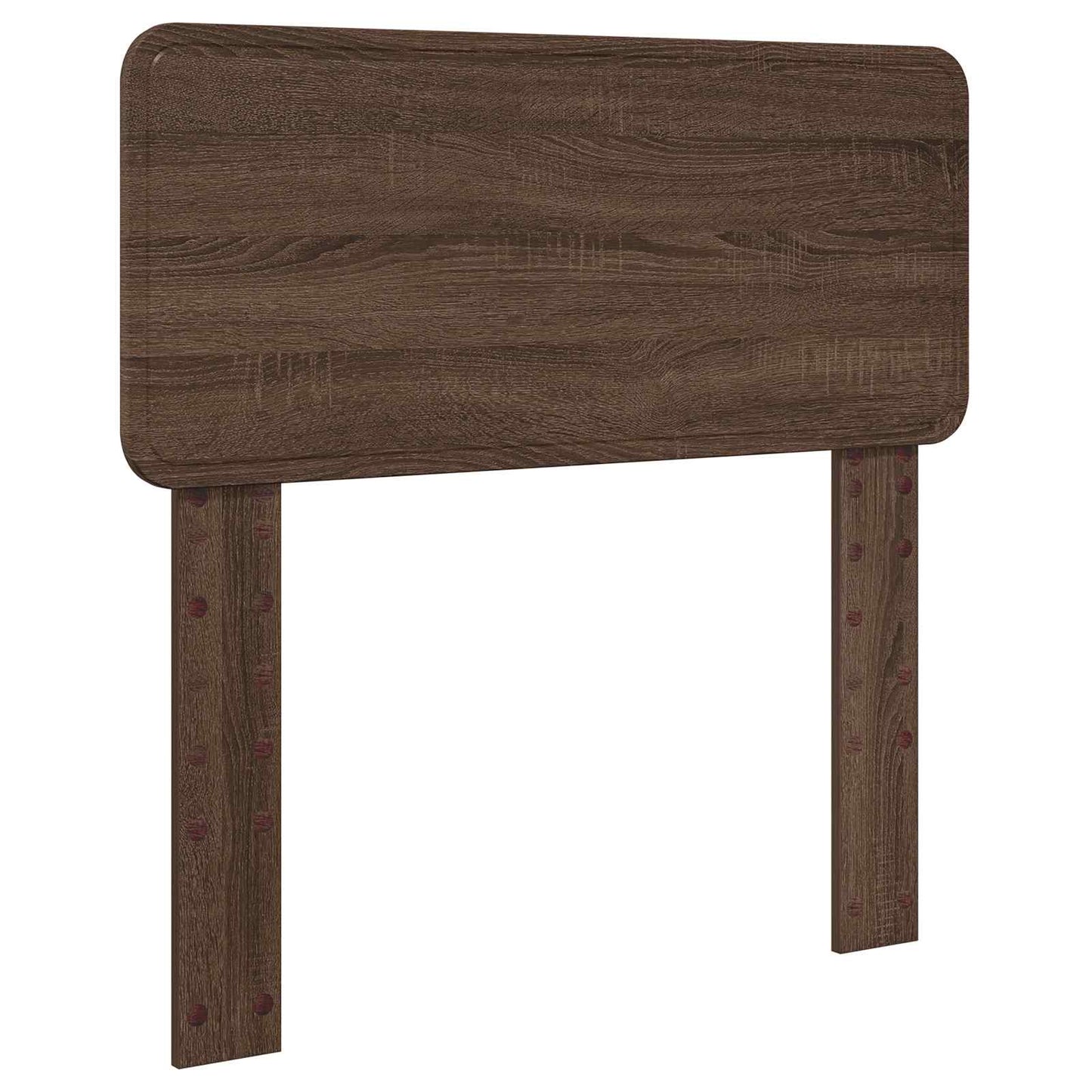 vidaXL Bettrahmen Braun Eichen-Optik 75 x 190 cm Holzwerkstoff