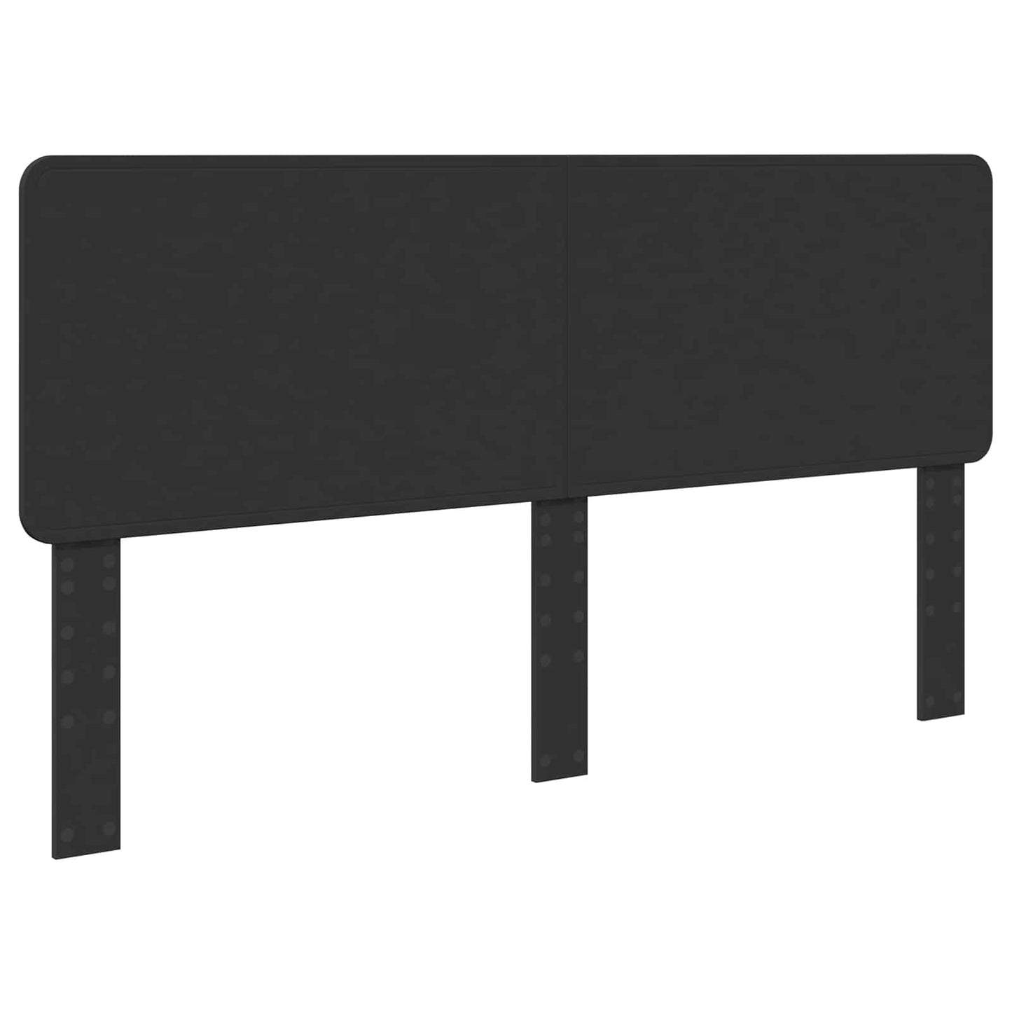 vidaXL Bettrahmen Schwarz 200 x 200 cm Massives Kiefernholz
