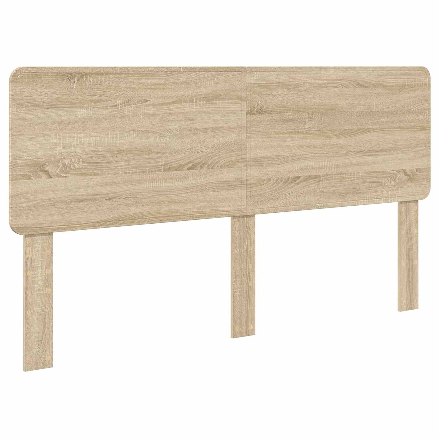 vidaXL Bettrahmen Sonoma 200 x 200 cm Massives Kiefernholz