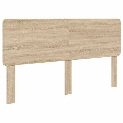 vidaXL Bettrahmen Sonoma 200 x 200 cm Massives Kiefernholz