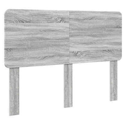 vidaXL Bettrahmen Graues Sonoma 160 x 200 cm Massives Kiefernholz