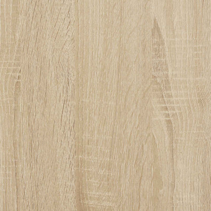 vidaXL Bettrahmen Sonoma-Eiche 150 x 200 cm Massives Kiefernholz