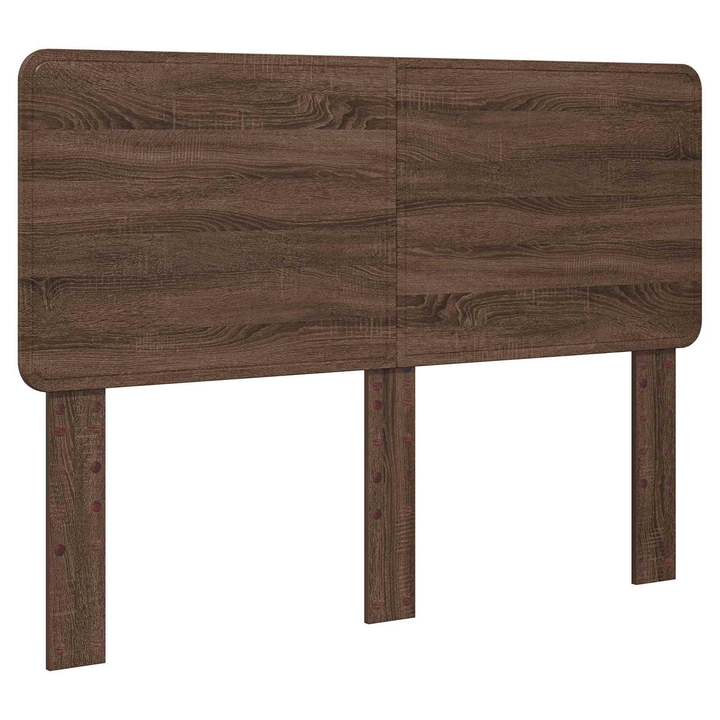 vidaXL Bettrahmen Braun Eichen-Optik 140 x 190 cm Ingenieurs Holz