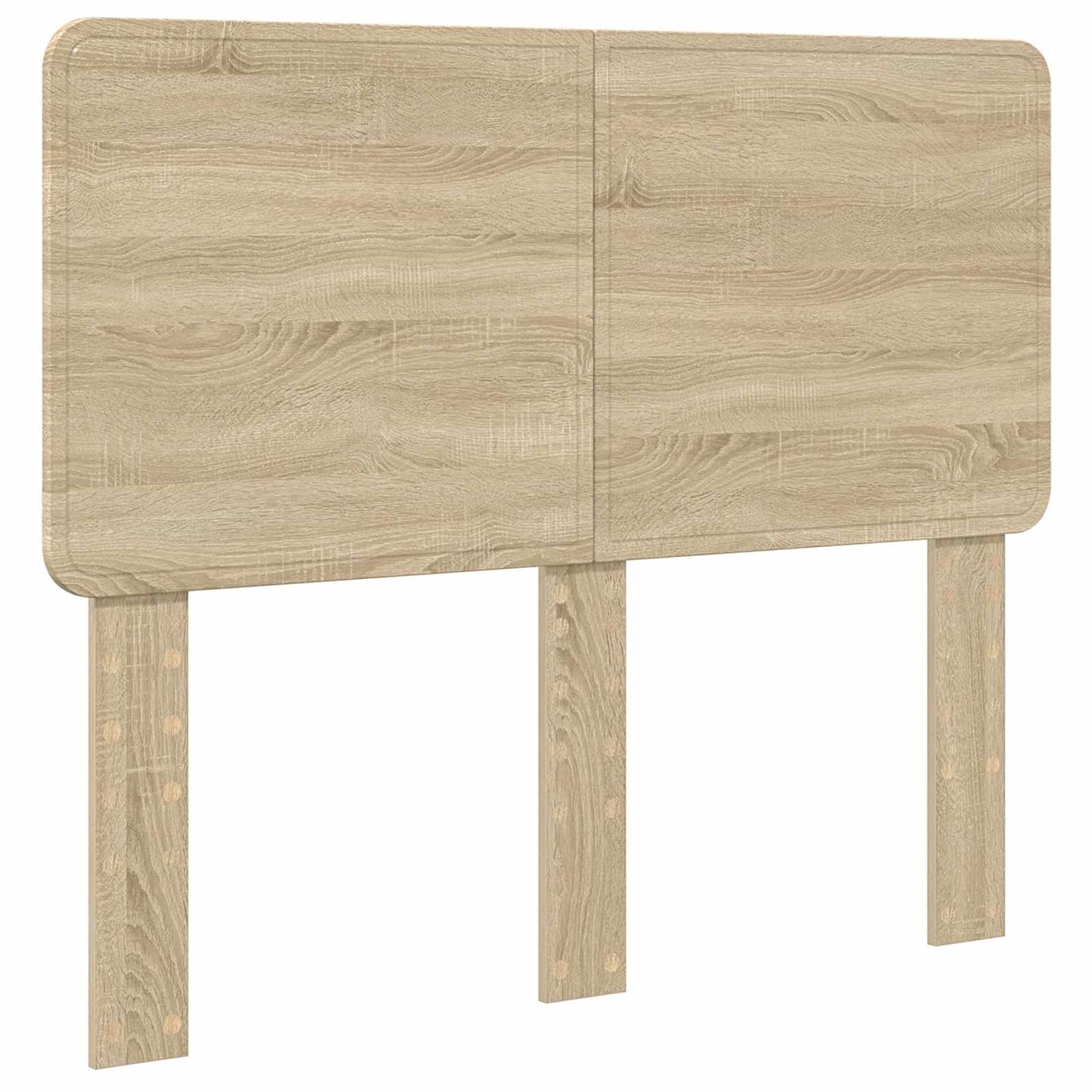 vidaXL Bettrahmen Sonoma-Eiche 120 x 190 cm Ingenieurs Holz