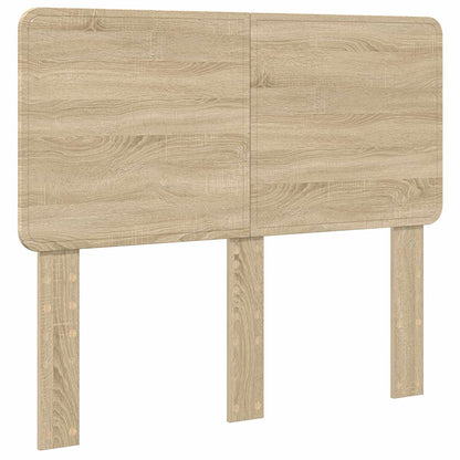 vidaXL Bettrahmen Sonoma-Eiche 120 x 190 cm Ingenieurs Holz
