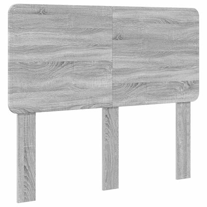 vidaXL Bettrahmen Graues Sonoma 120 x 200 cm Ingenieurs Holz