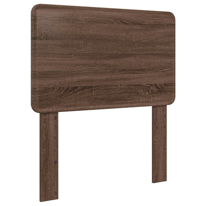 vidaXL Bettrahmen Braun Eichen-Optik 90 x 190 cm Ingenieurs Holz