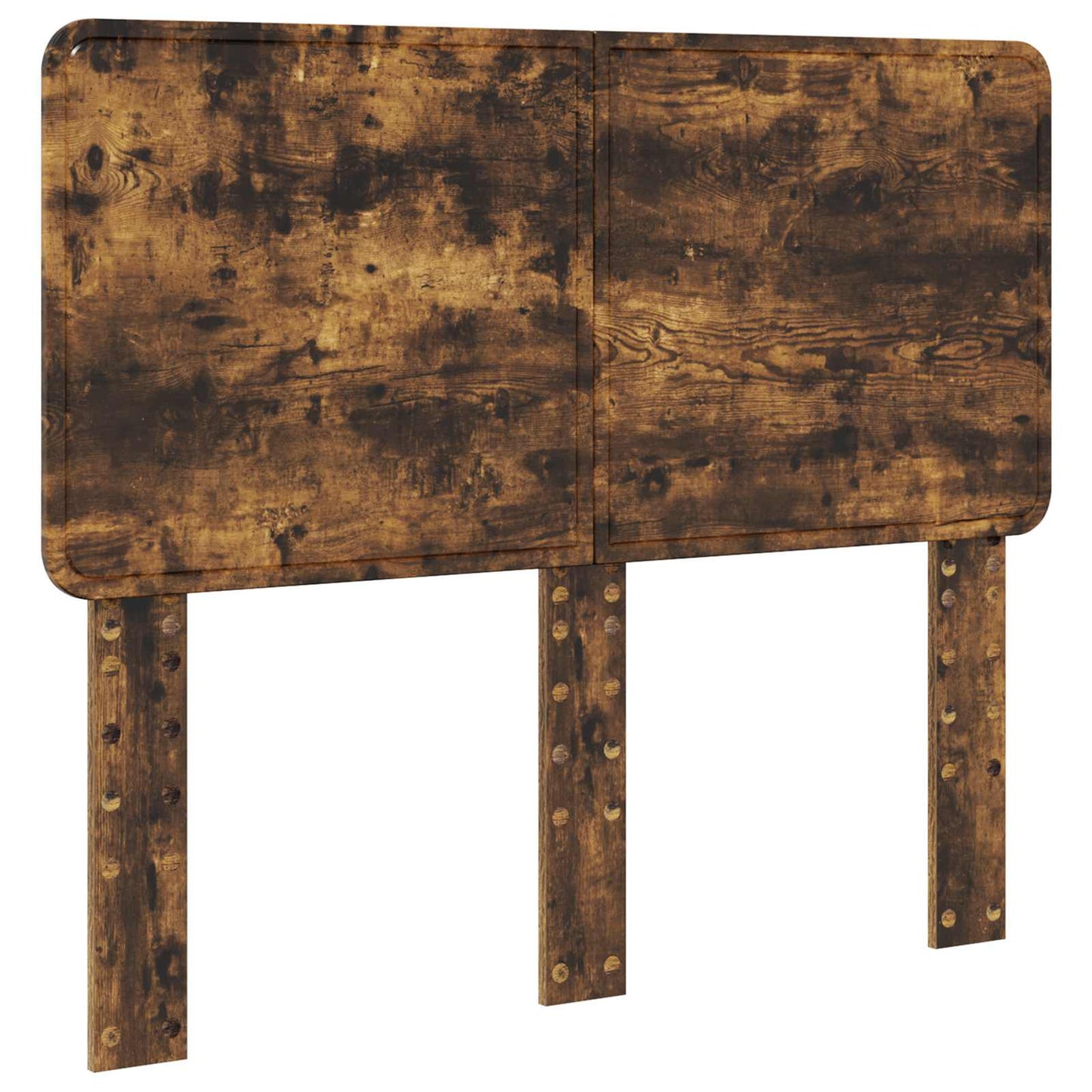 Aufbewahrungsbett Geräucherte Eiche 135 x 190 cm Holzwerkstoff