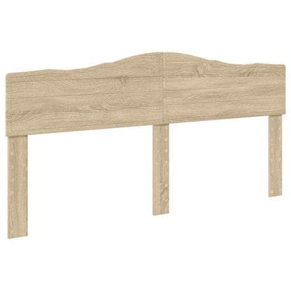 vidaXL Bettrahmen Sonoma-Eiche 200 x 200 cm Ingenieurs Holz