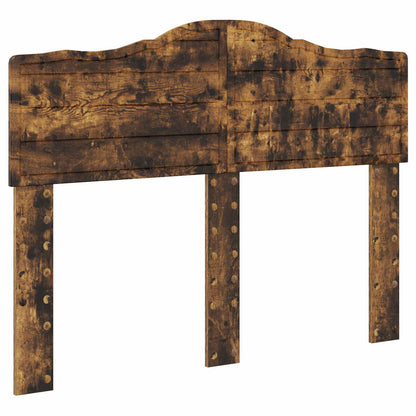 vidaXL Bettrahmen Geräucherte Eiche 120 x 190 cm Ingenieurs Holz