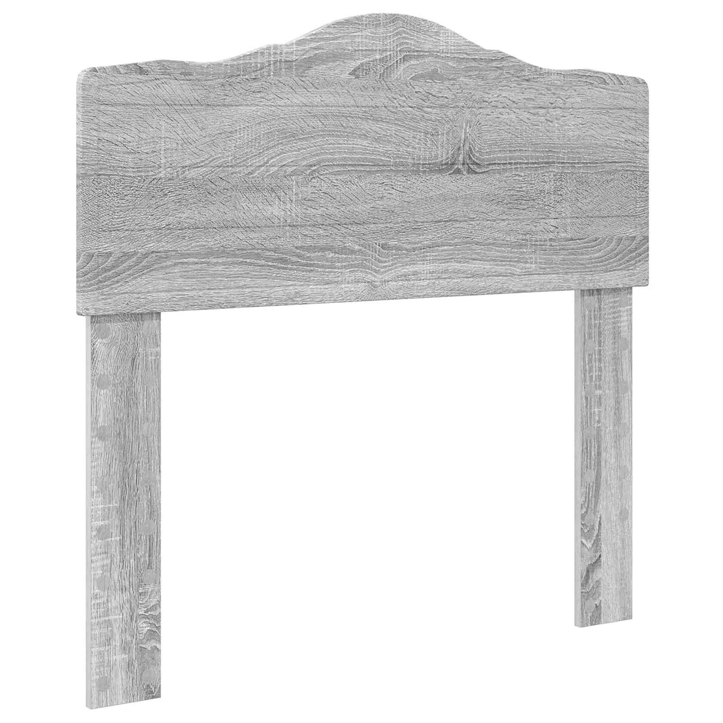 vidaXL Bettrahmen Graues Sonoma 90 x 190 cm Ingenieurs Holz
