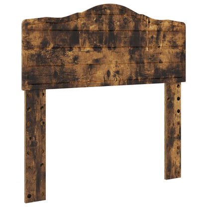 Aufbewahrungsbett Geräucherte Eiche 90 x 200 cm Holzwerkstoff