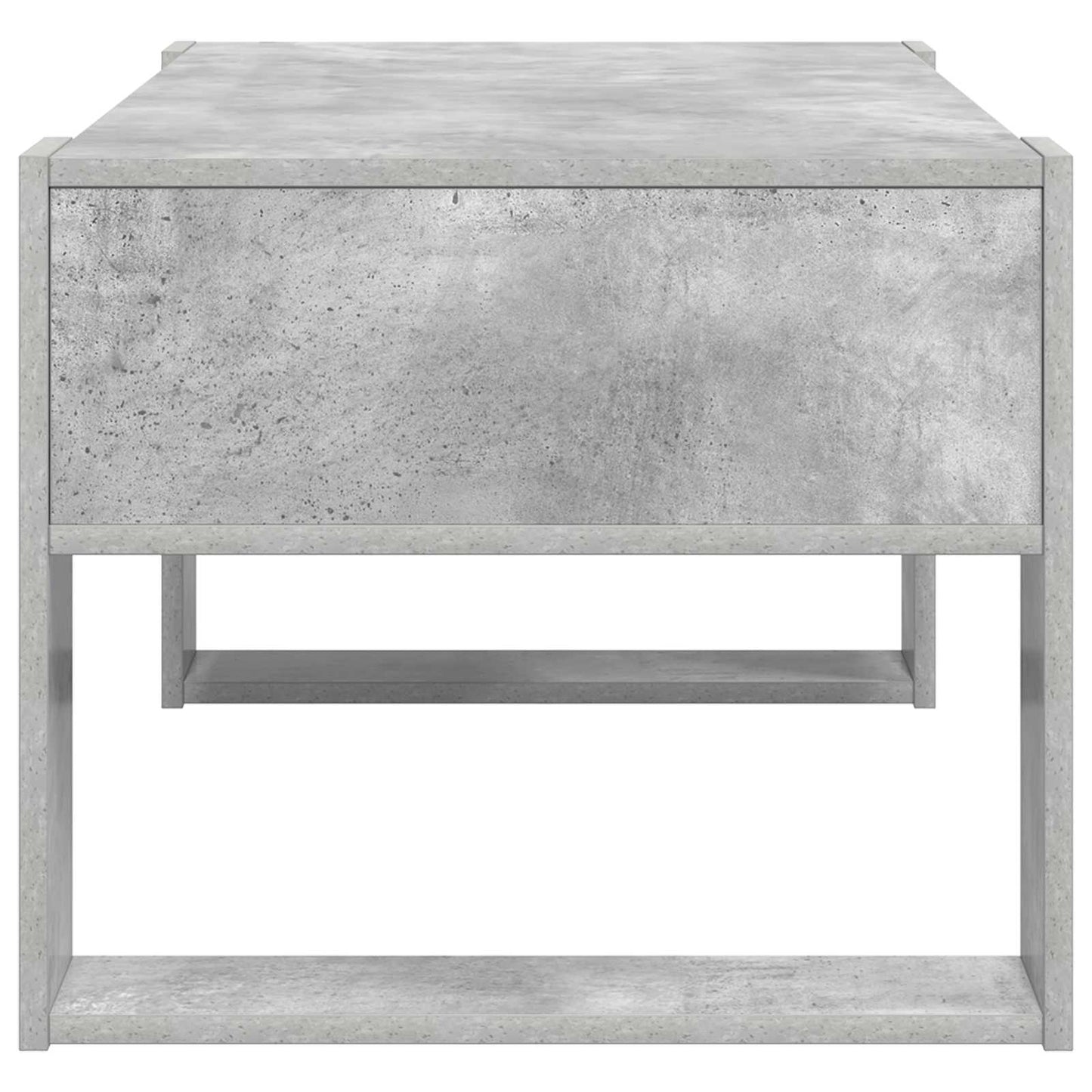 vidaXL Couchtisch Beton Grau 92 x 53 x 45 cm Holzwerkstoff