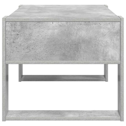 vidaXL Couchtisch Beton Grau 92 x 53 x 45 cm Holzwerkstoff