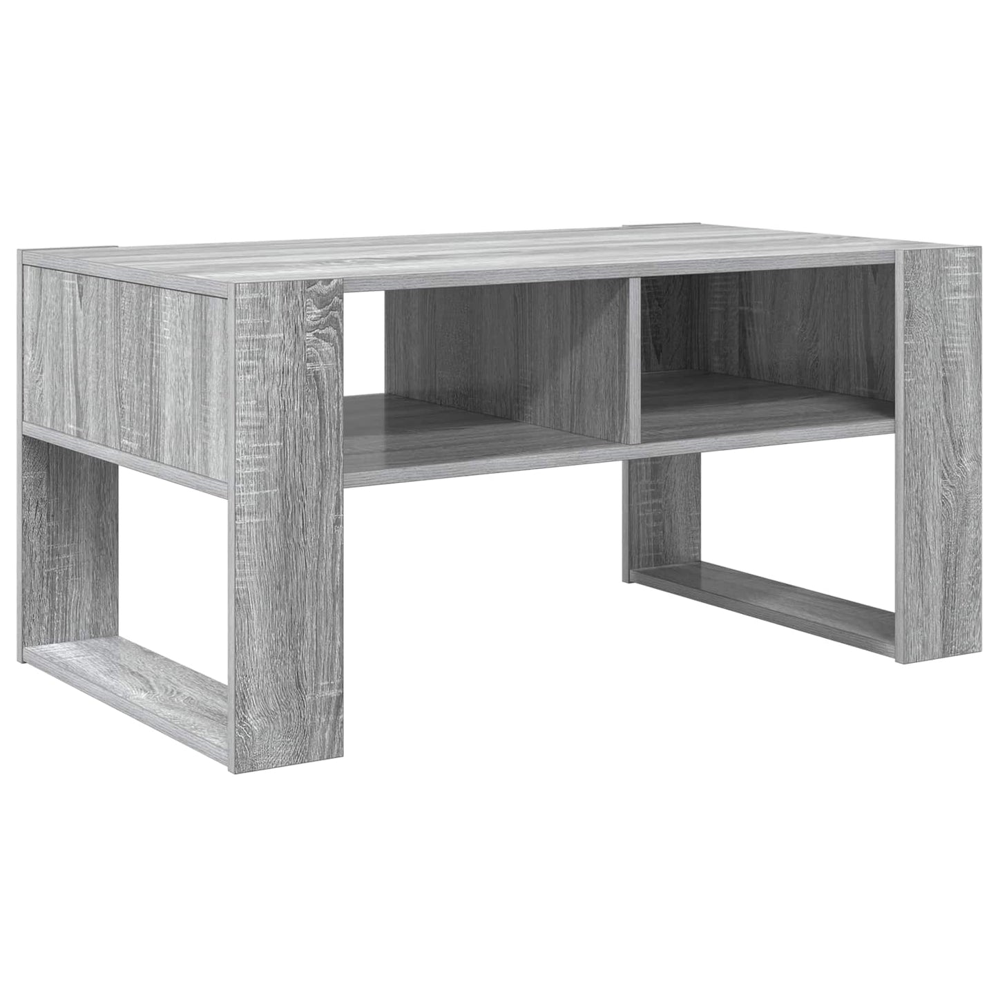 vidaXL Couchtisch Graues Sonoma 92 x 53 x 45 cm Holzwerkstoff