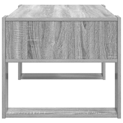 vidaXL Couchtisch Graues Sonoma 92 x 53 x 45 cm Holzwerkstoff