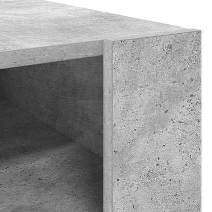 vidaXL Couchtisch Beton Grau 66 x 53 x 45 cm Holzwerkstoff