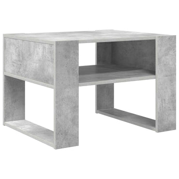 vidaXL Couchtisch Beton Grau 66 x 53 x 45 cm Holzwerkstoff
