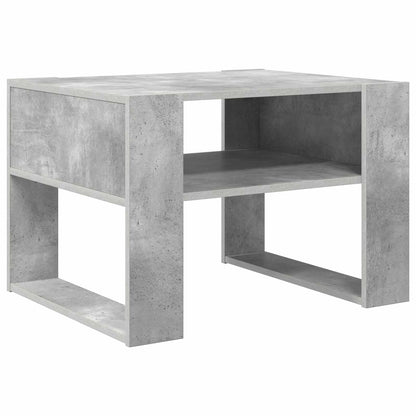 vidaXL Couchtisch Beton Grau 66 x 53 x 45 cm Holzwerkstoff