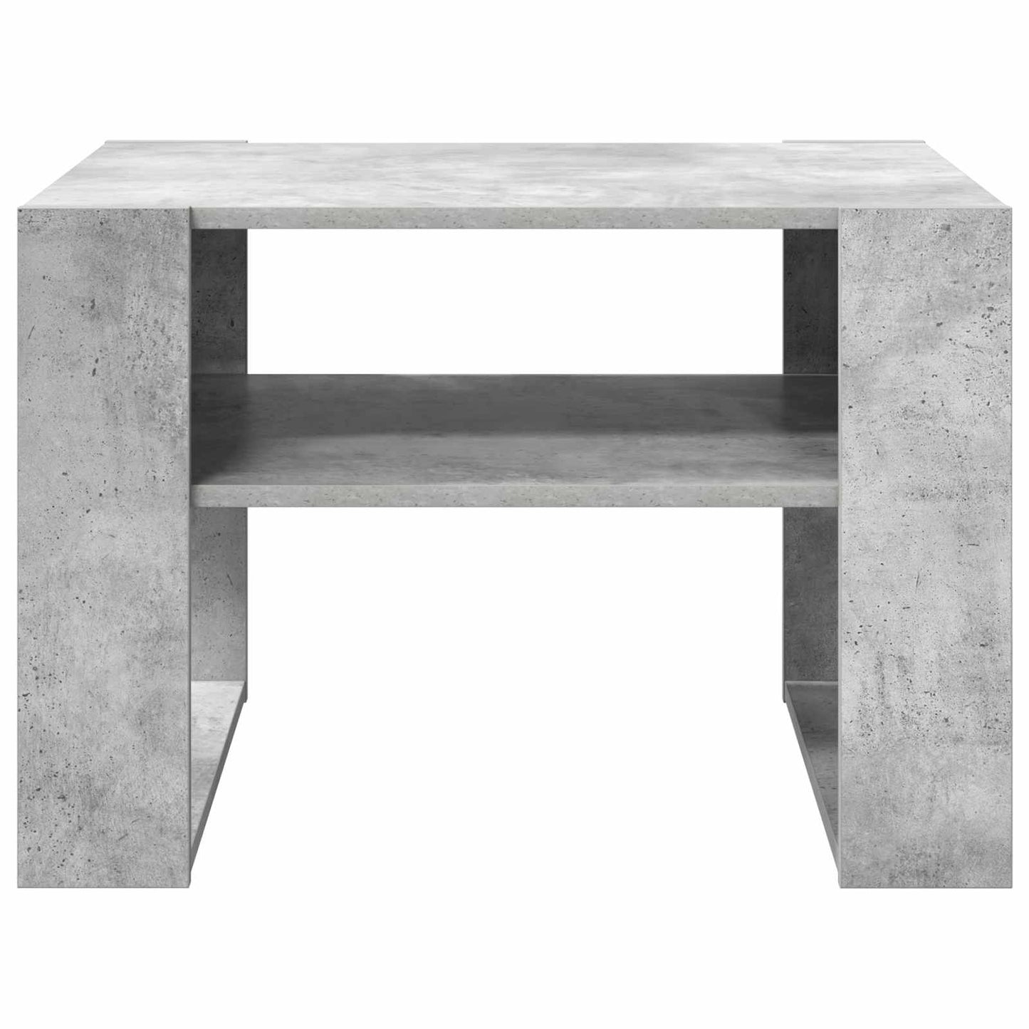 vidaXL Couchtisch Beton Grau 66 x 53 x 45 cm Holzwerkstoff