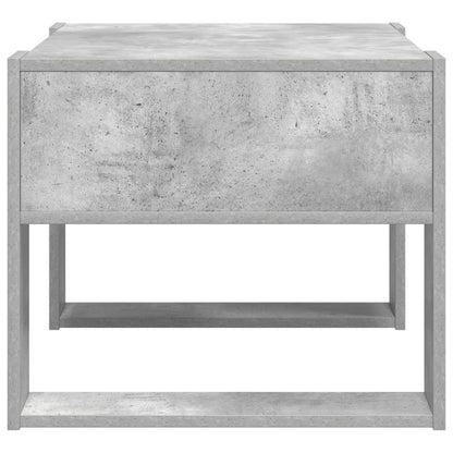 vidaXL Couchtisch Beton Grau 66 x 53 x 45 cm Holzwerkstoff
