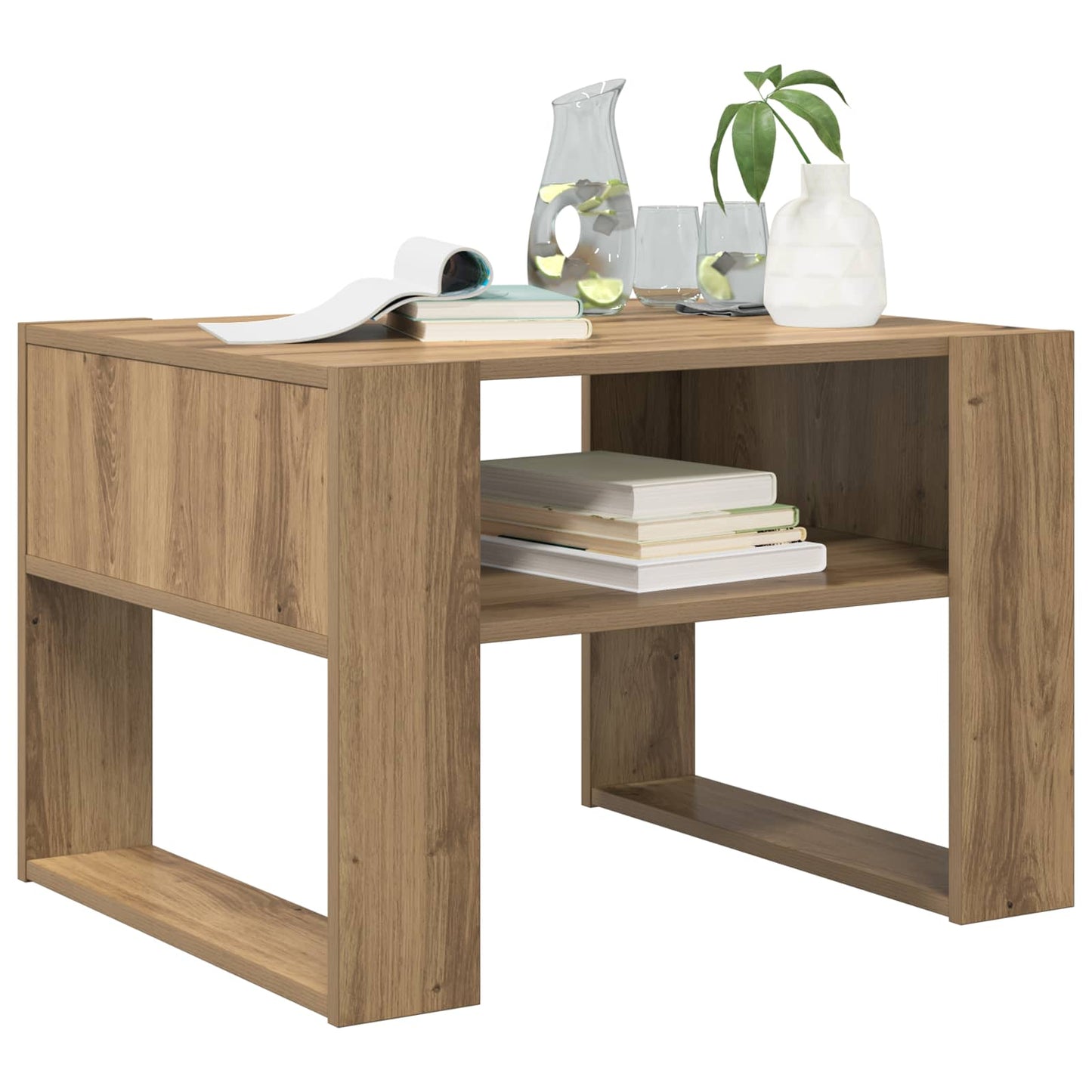 Couchtisch Artisan-Eiche 66 x 53 x 45 cm Holzwerkstoff