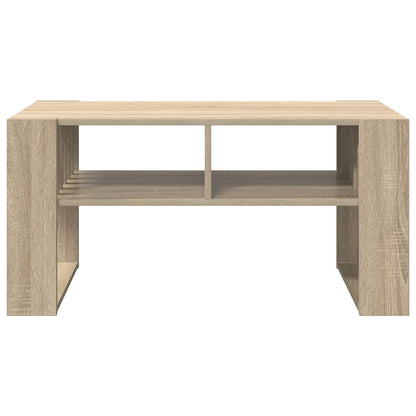 vidaXL Couchtisch Sonoma-Eiche 92 x 49,5 x 45 cm Holzwerkstoff
