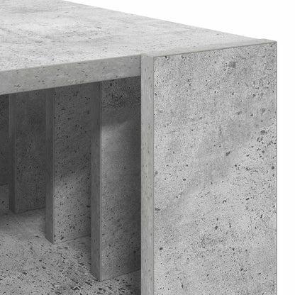 vidaXL Couchtisch Beton Grau 92 x 49,5 x 45 cm Holzwerkstoff
