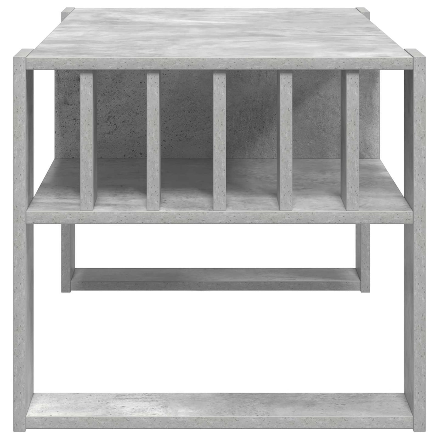 vidaXL Couchtisch Beton Grau 92 x 49,5 x 45 cm Holzwerkstoff