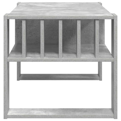 vidaXL Couchtisch Beton Grau 92 x 49,5 x 45 cm Holzwerkstoff