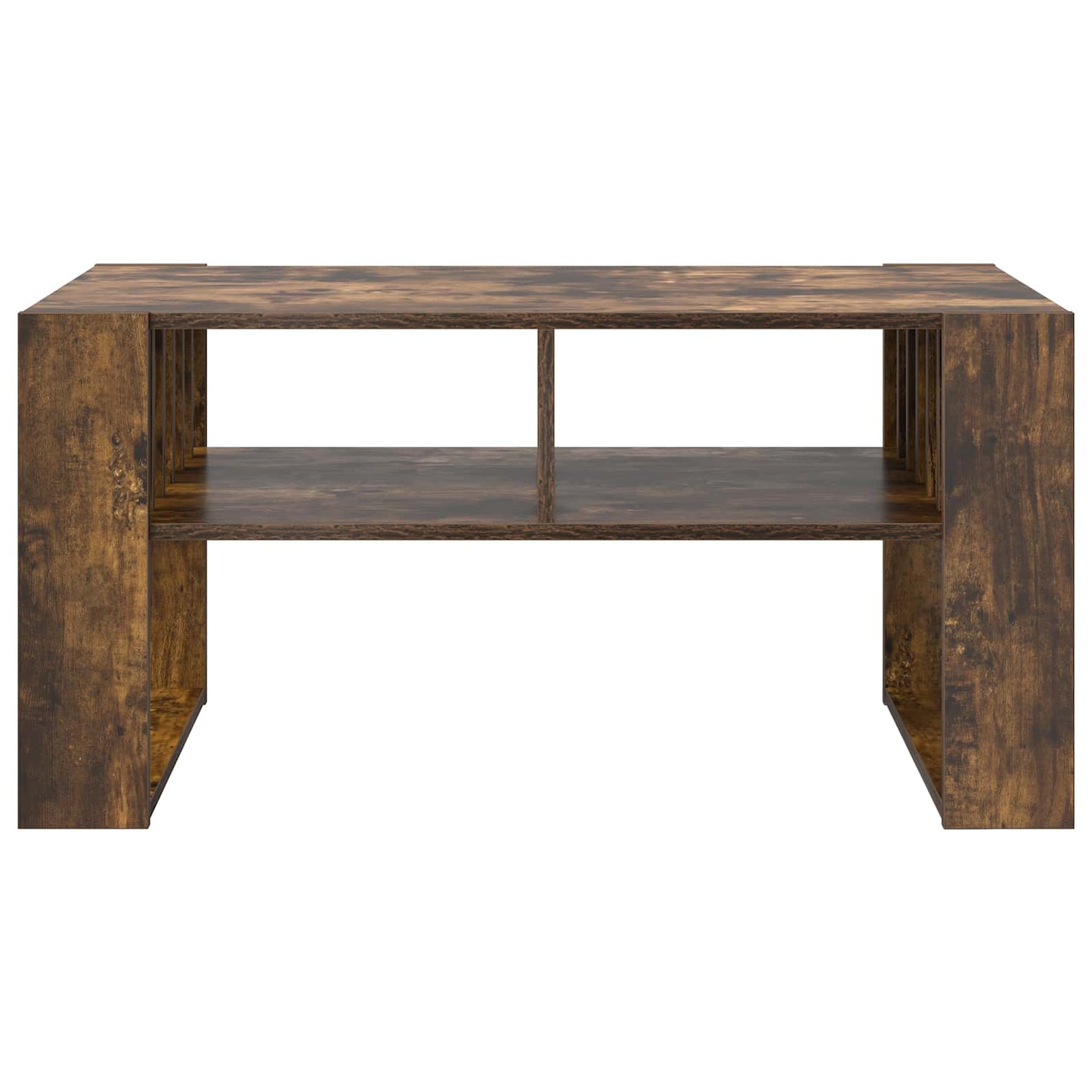 vidaXL Couchtisch Geräucherte Eiche 92 x 49,5 x 45 cm Holzwerkstoff