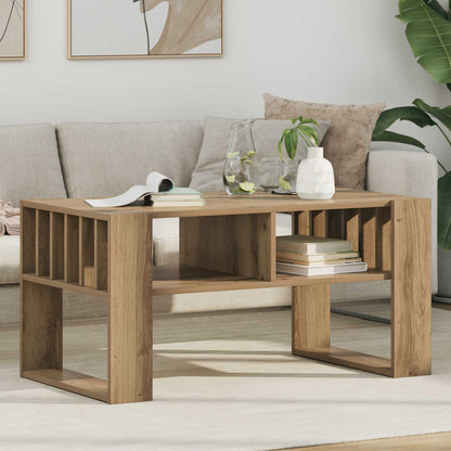 Couchtisch Artisan-Eiche 92 x 49,5 x 45 cm Holzwerkstoff