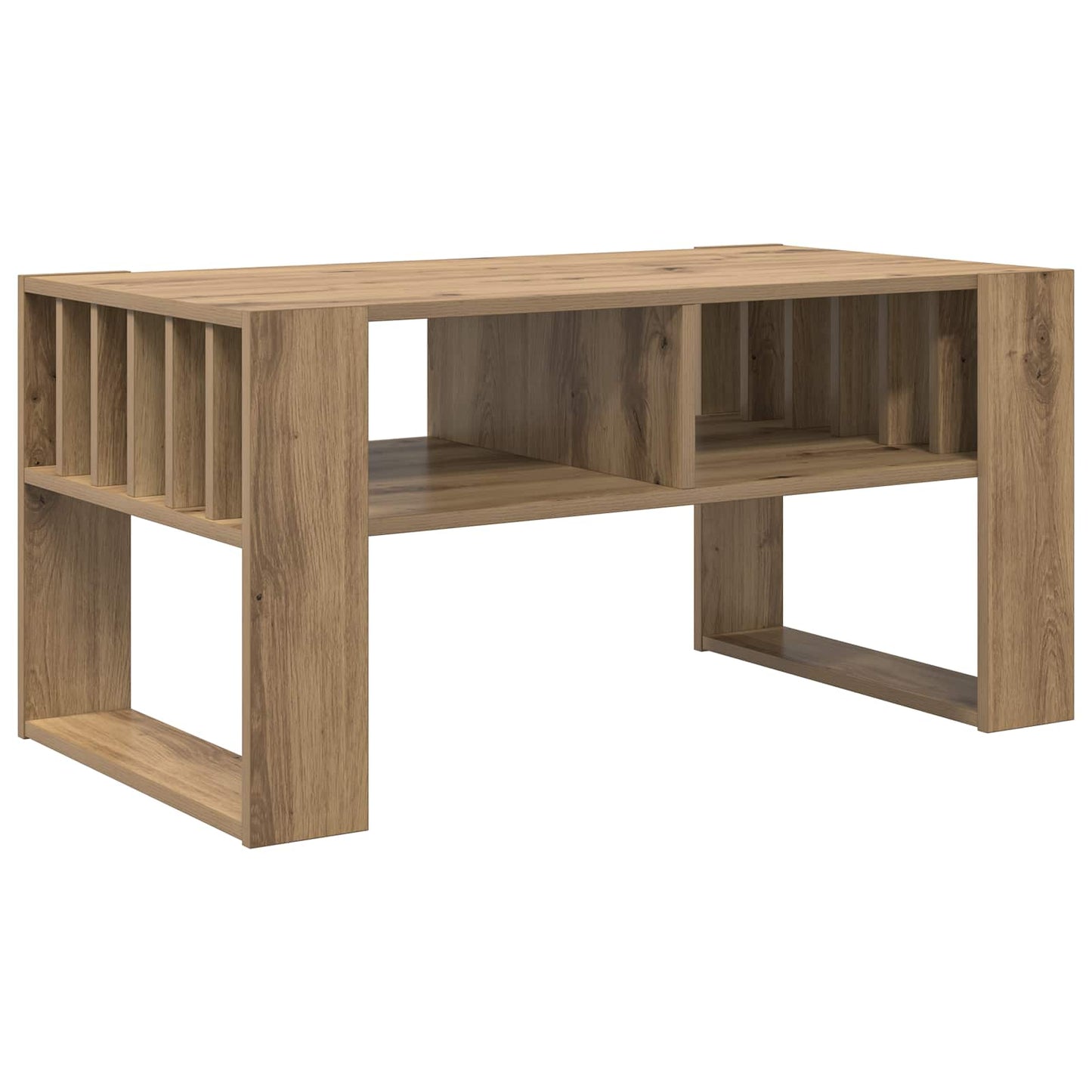 Couchtisch Artisan-Eiche 92 x 49,5 x 45 cm Holzwerkstoff