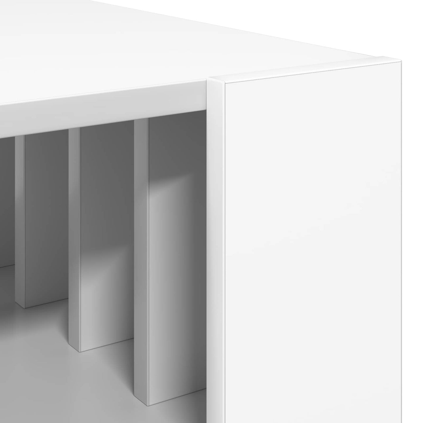 vidaXL Couchtisch Weiß 66 x 49,5 x 45 cm Holzwerkstoff