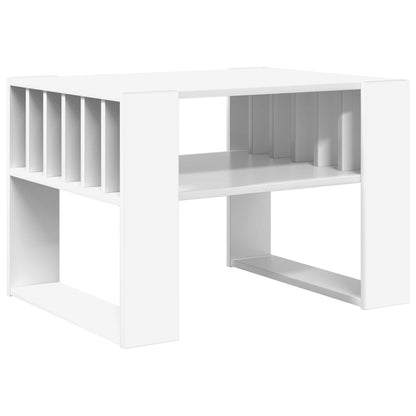vidaXL Couchtisch Weiß 66 x 49,5 x 45 cm Holzwerkstoff