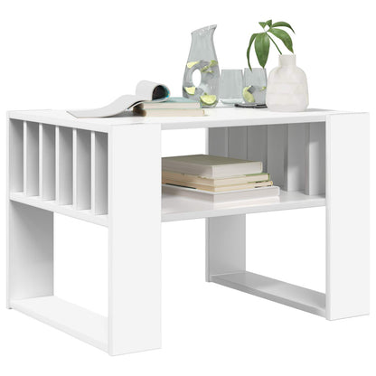 vidaXL Couchtisch Weiß 66 x 49,5 x 45 cm Holzwerkstoff