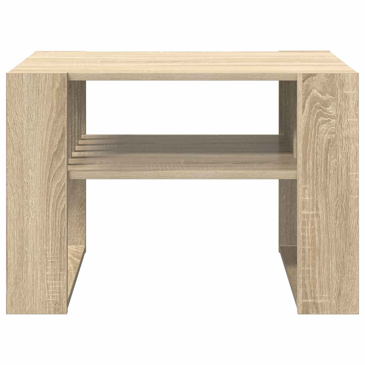 vidaXL Couchtisch Sonoma-Eiche 66 x 49,5 x 45 cm Holzwerkstoff