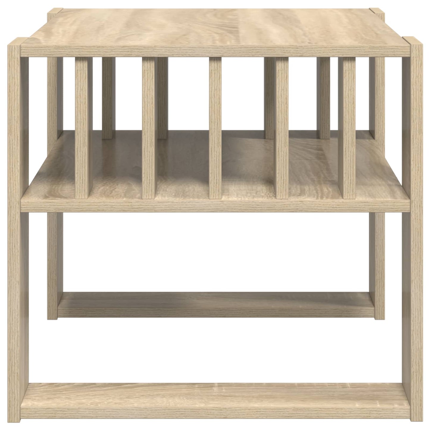 vidaXL Couchtisch Sonoma-Eiche 66 x 49,5 x 45 cm Holzwerkstoff