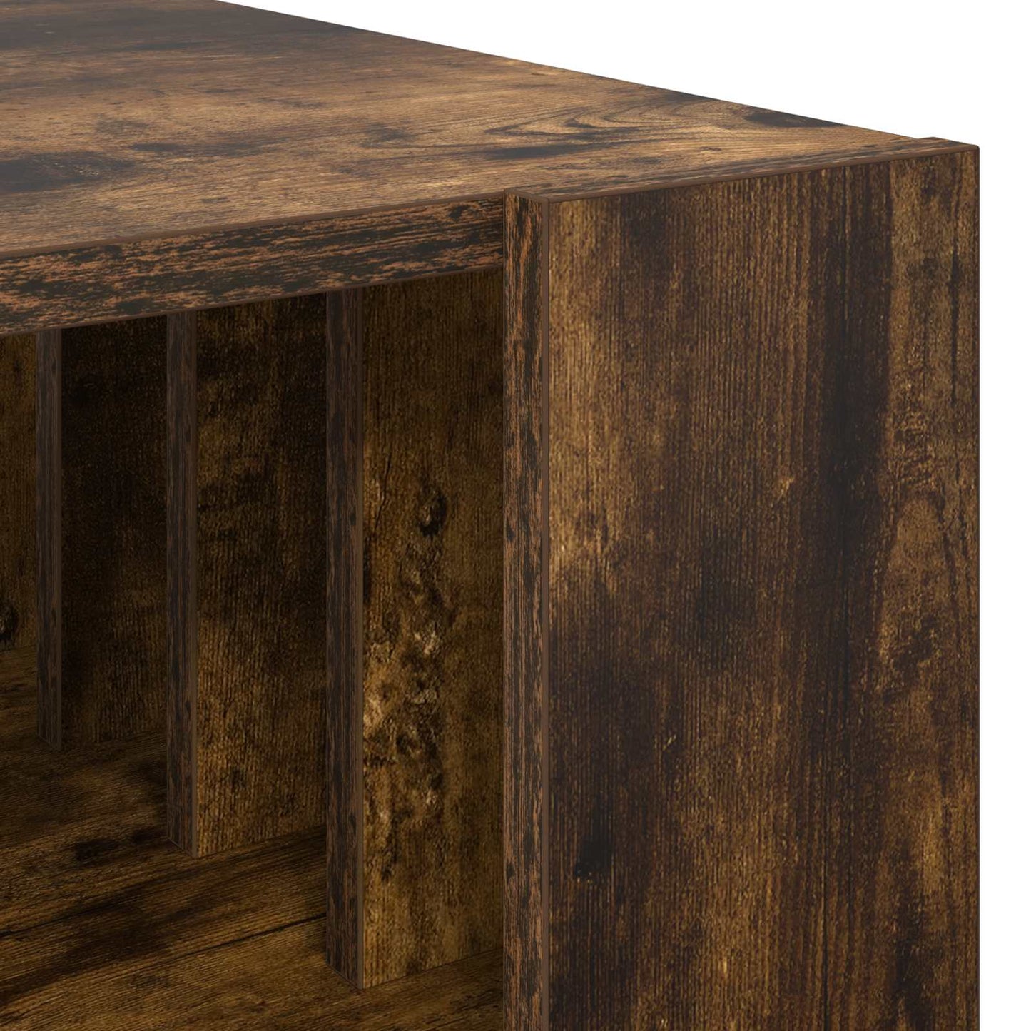 Couchtisch Geräucherte Eiche 66 x 49,5 x 45 cm Holzwerkstoff