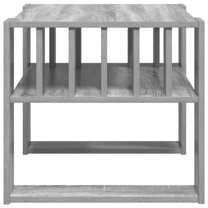 Couchtisch Graues Sonoma 66 x 49,5 x 45 cm Holzwerkstoff