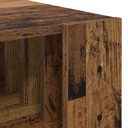 vidaXL Couchtisch Altholz 66 x 49,5 x 45 cm Holzwerkstoff