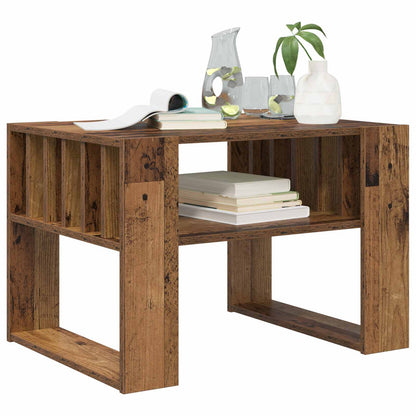 vidaXL Couchtisch Altholz 66 x 49,5 x 45 cm Holzwerkstoff