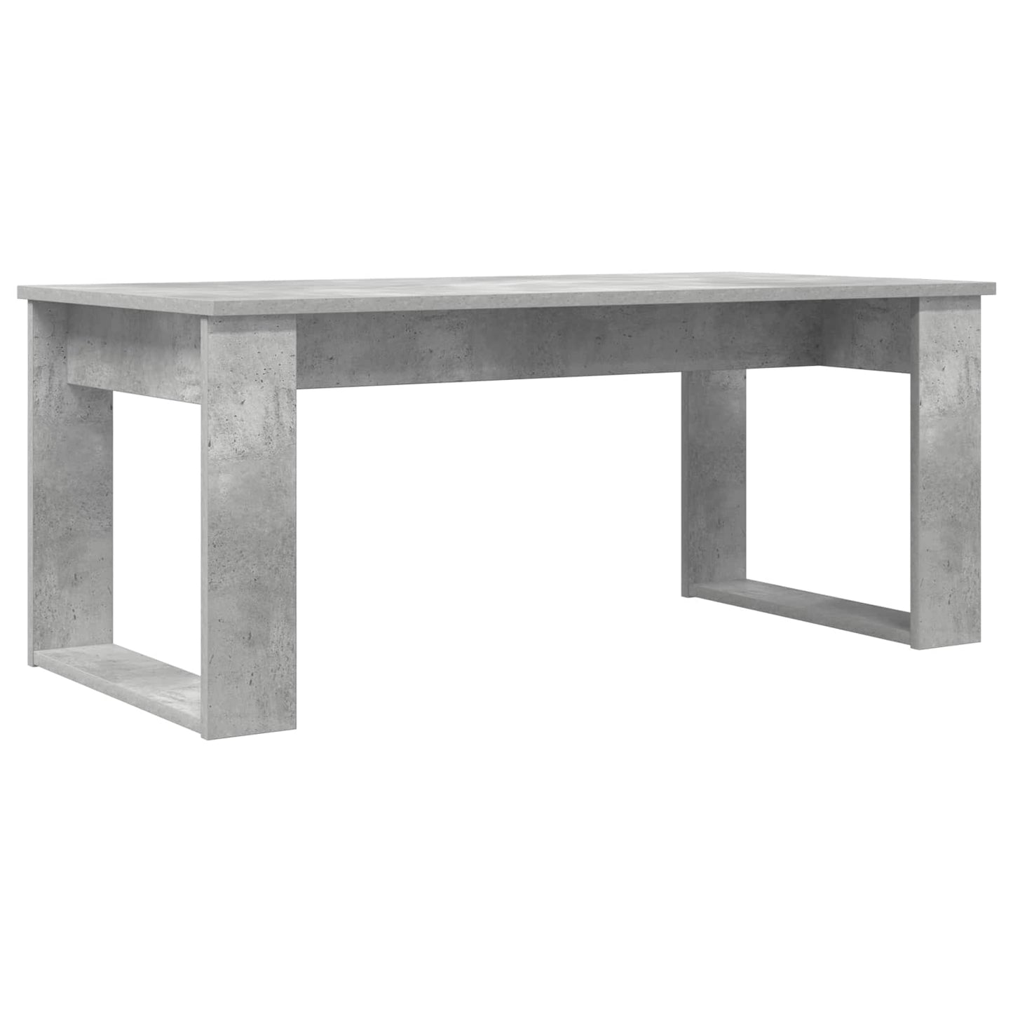 vidaXL Kaffeetisch Set 2 pcs Beton Grau Holzwerkstoff