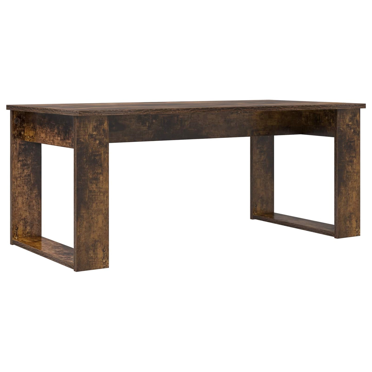 vidaXL Kaffeetisch Set 2 pcs Geräucherte Eiche Holzwerkstoff