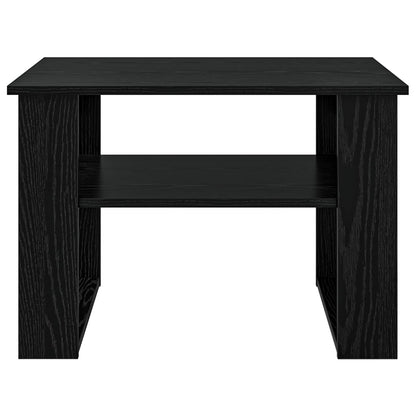 vidaXL Couchtisch Schwarz Eichen-Optik 64 x 54 x 44 cm Holzwerkstoff