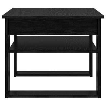 vidaXL Couchtisch Schwarz Eichen-Optik 64 x 54 x 44 cm Holzwerkstoff