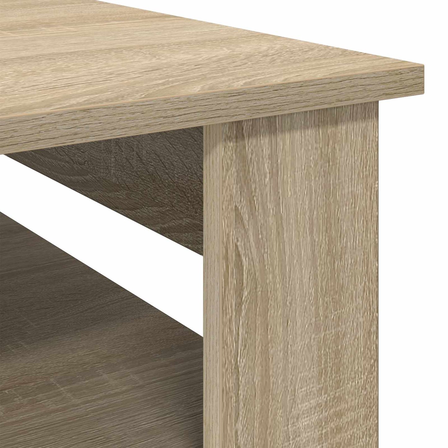 vidaXL Couchtisch Sonoma-Eiche 64 x 54 x 44 cm Holzwerkstoff