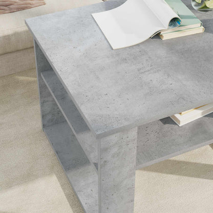 vidaXL Couchtisch Beton Grau 64 x 54 x 44 cm Holzwerkstoff