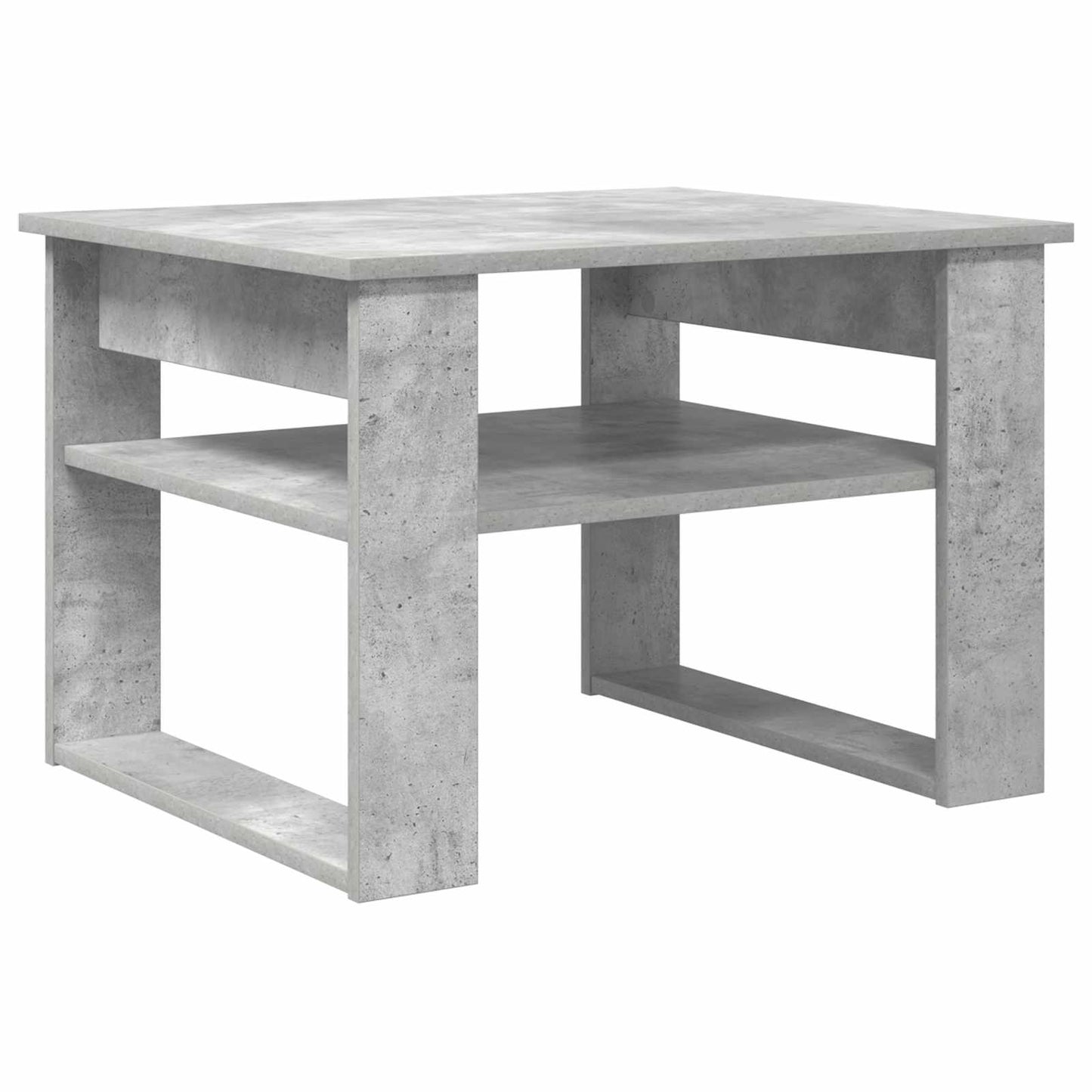 vidaXL Couchtisch Beton Grau 64 x 54 x 44 cm Holzwerkstoff
