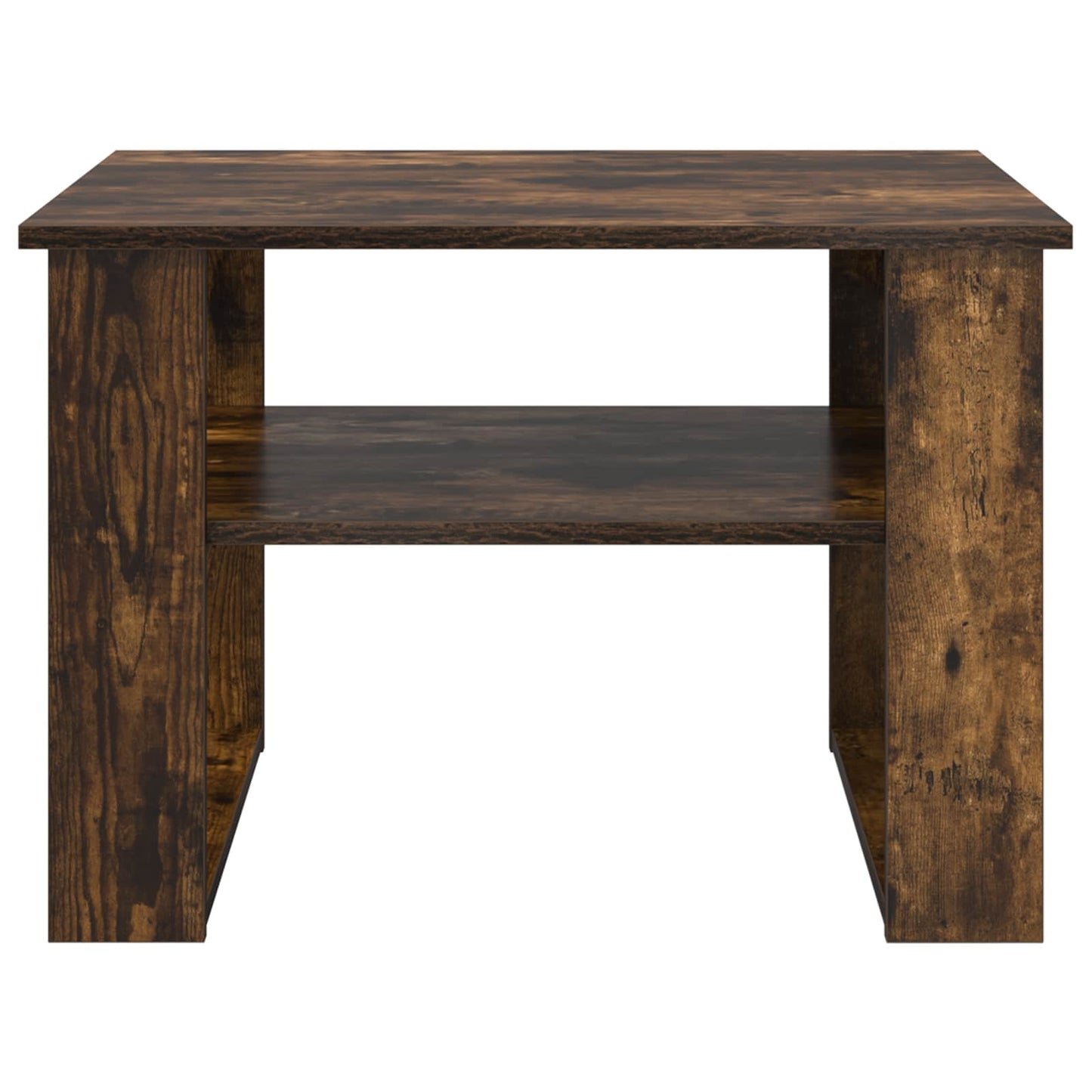 vidaXL Couchtisch Geräucherte Eiche 64 x 54 x 44 cm Holzwerkstoff